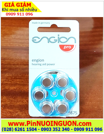 Pin Trợ thính ENGION PR44 _Pin 675, Pin máy điếc ENGION PR44 /Pin 675 Hearing Aid Power (X.xứ ĐỨC)